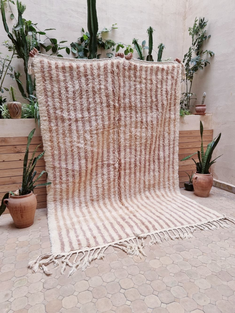 Marokkolainen Stripe matto 255x180cm