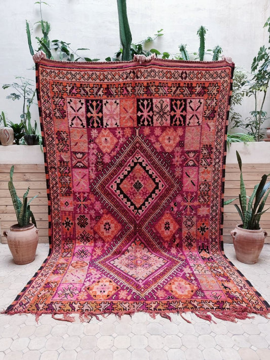 Moroccan Vintage Boujaad Rug 275x180cm