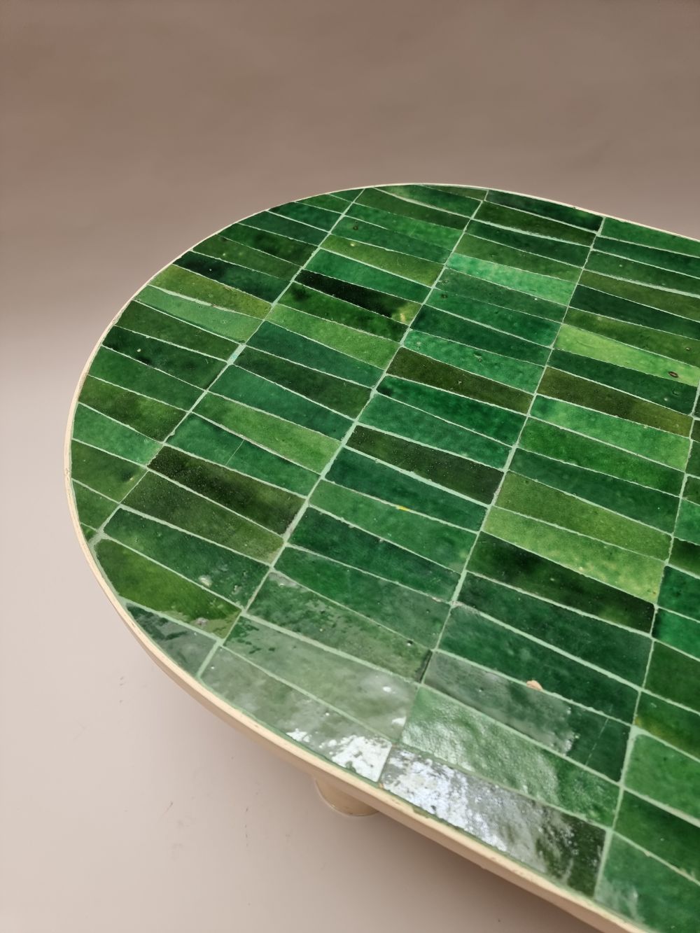 Zellige Oval Table