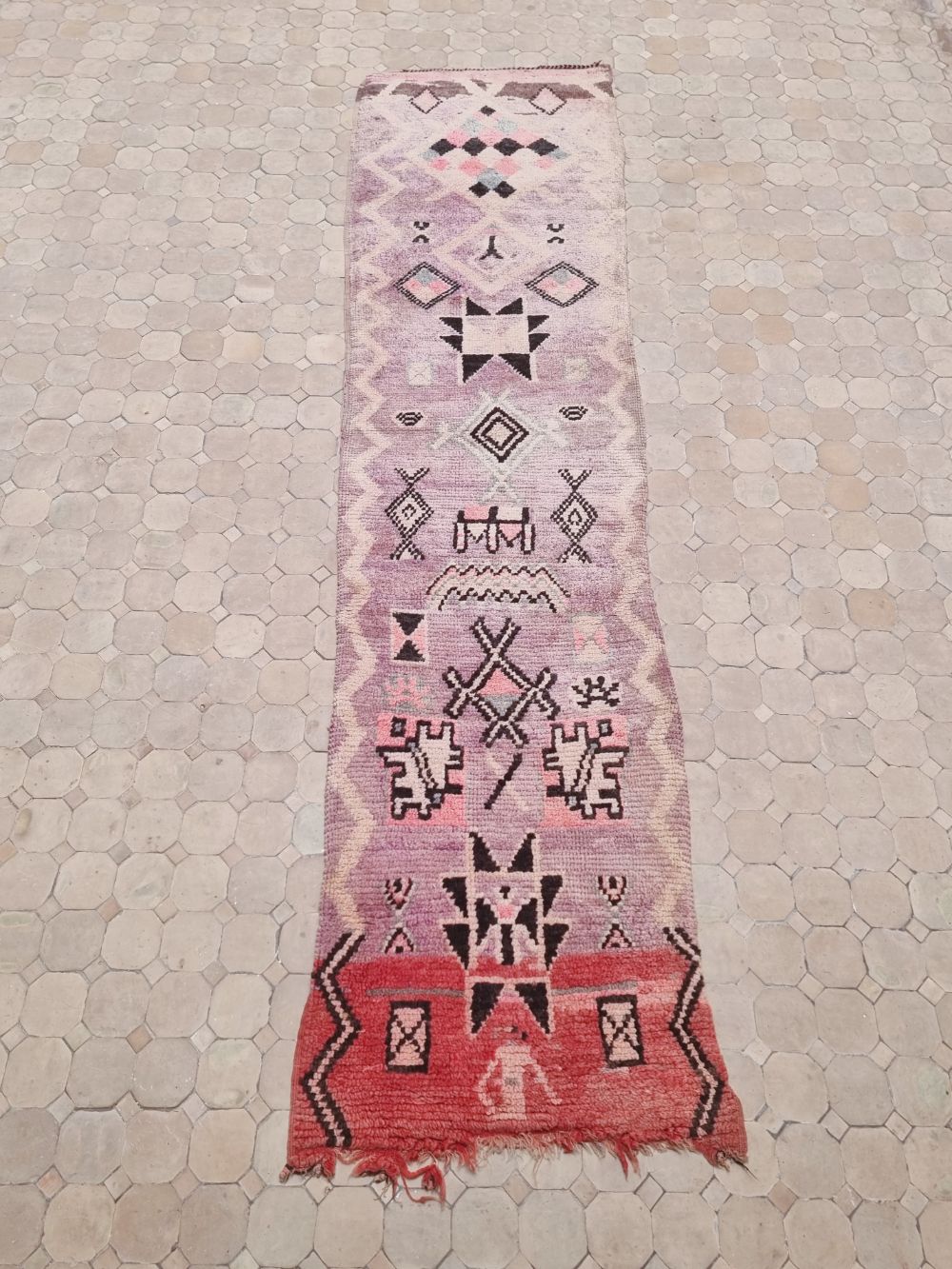 Marokkolainen käytävämatto Boujaad 280x70cm