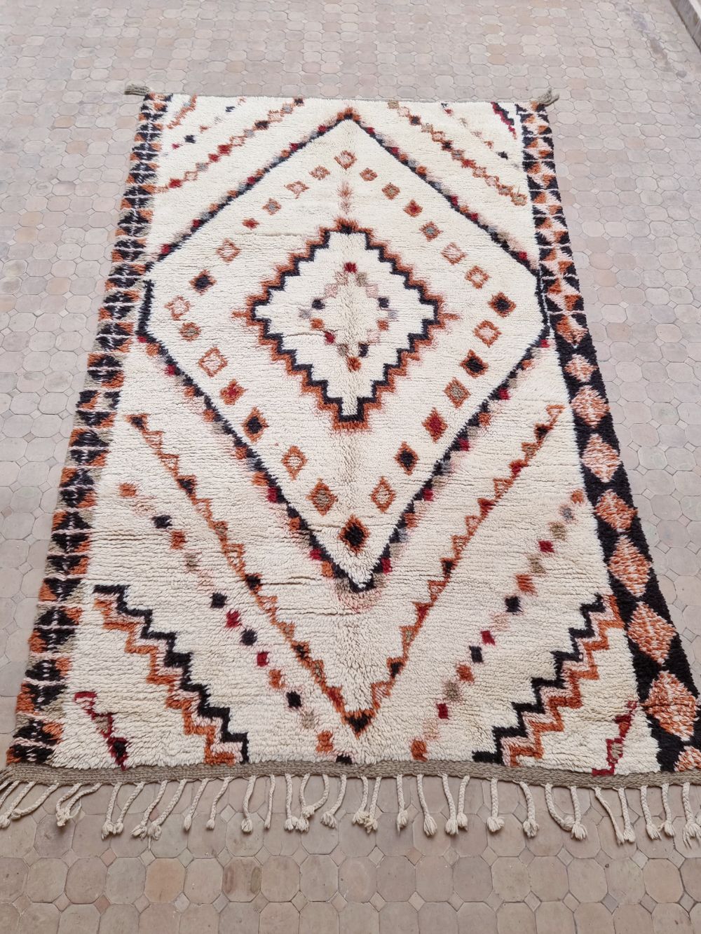 Moroccan Classic Vanilla Rug 315x190cm