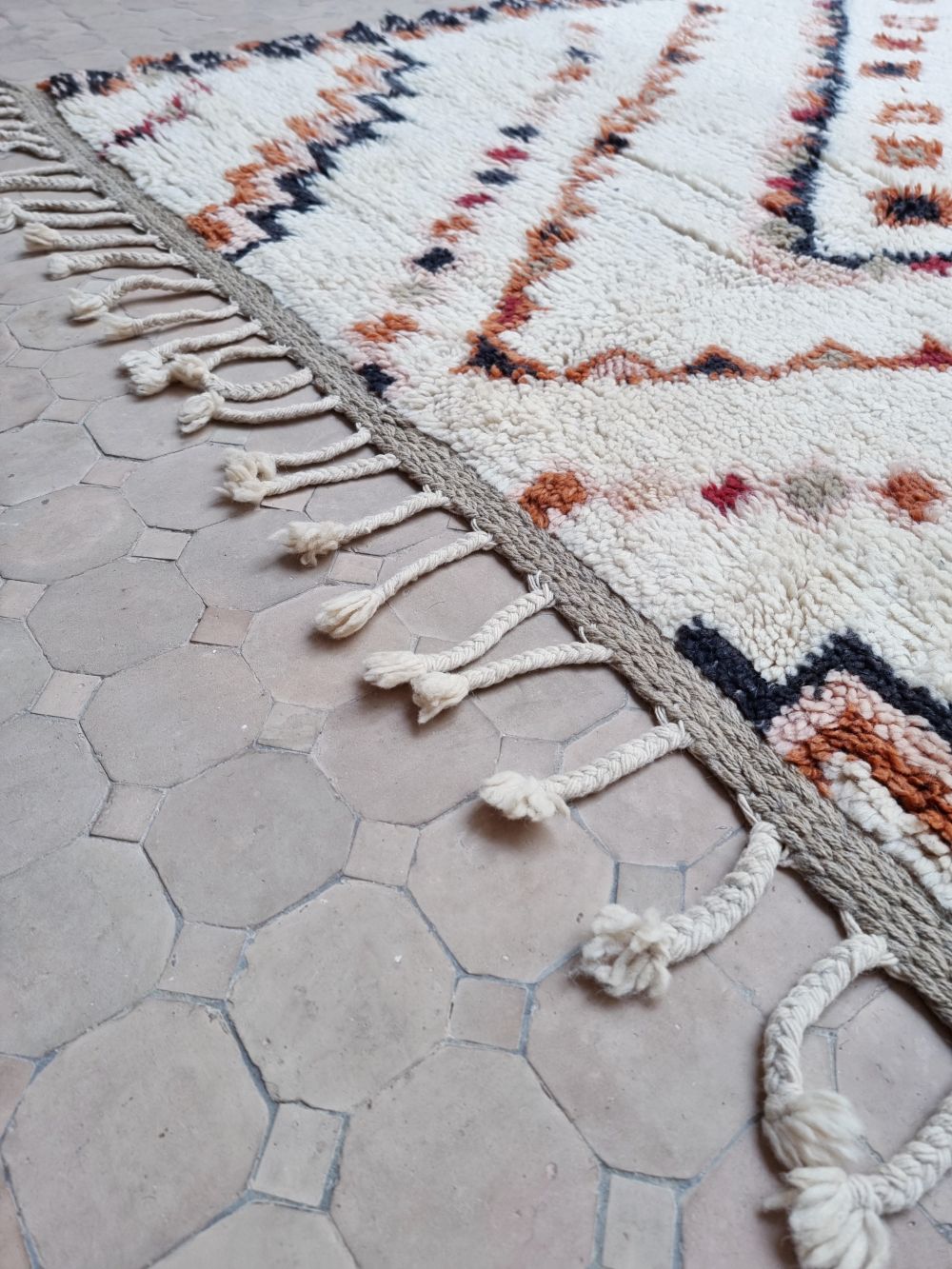 Moroccan Classic Vanilla Rug 315x190cm