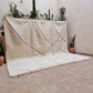 Marokkolainen mustavalkoinen matto 310x315cm 