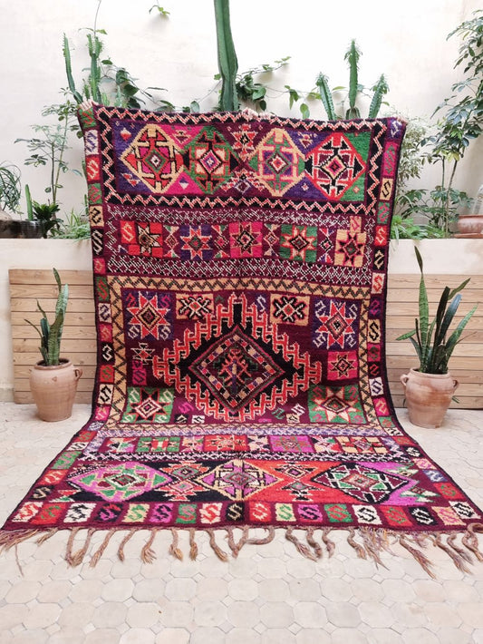 Marokkolainen vintage Boujaad matto 300x190cm