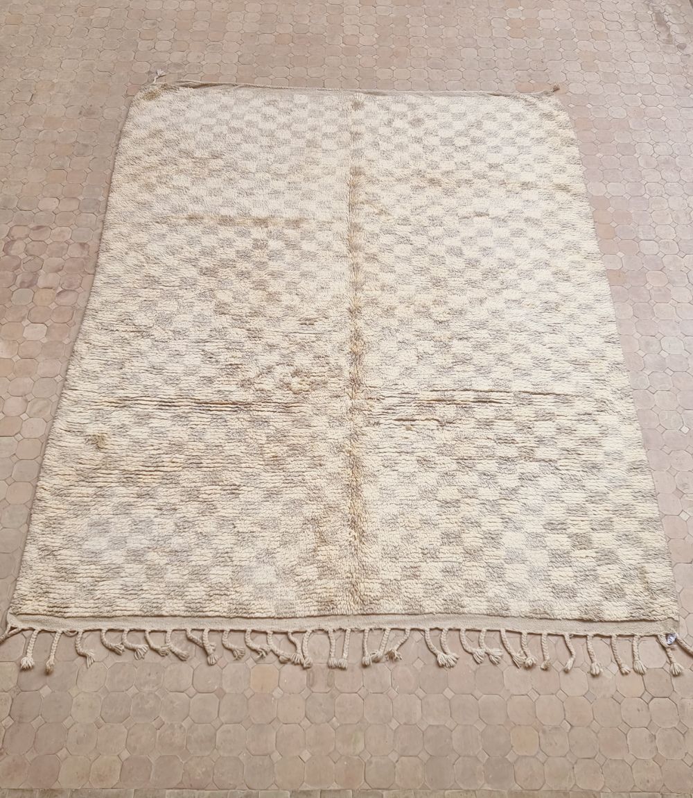 Moroccan Checkered Rug 300x240cm