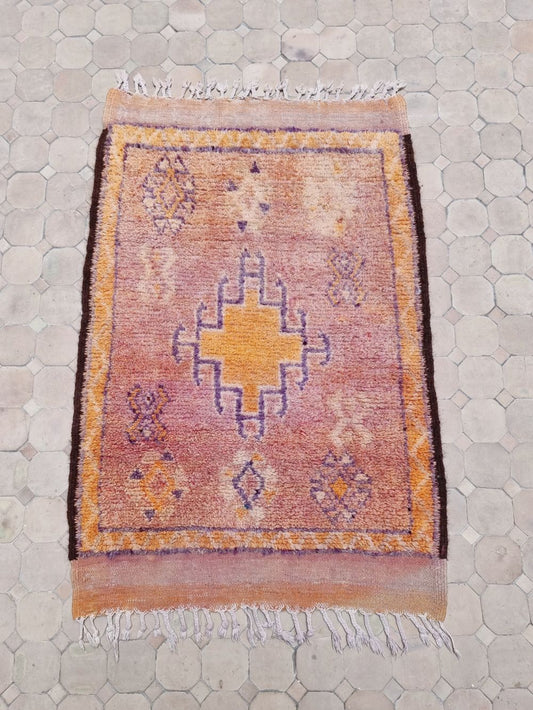Marokkolainen vintage Boujaad matto 120x80cm