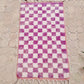 Marokkolainen ruudullinen matto 105x60cm