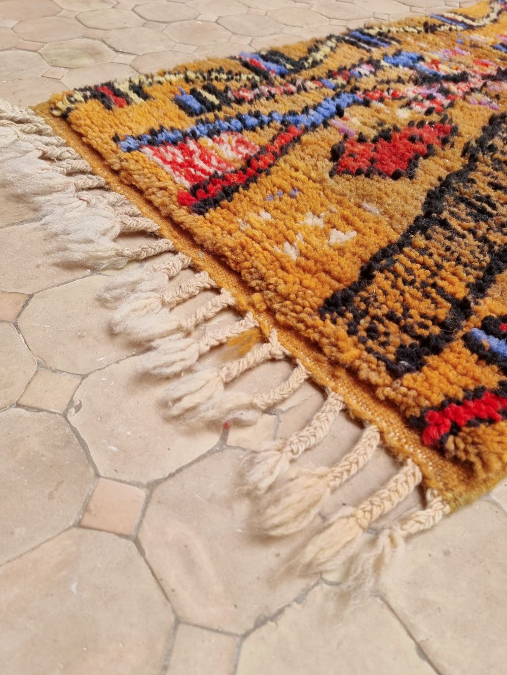 Marokkolainen Boujaad-matto 105x60cm
