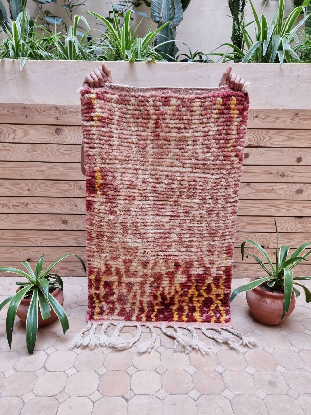 Moroccan Boujaad Rug 100x60cm