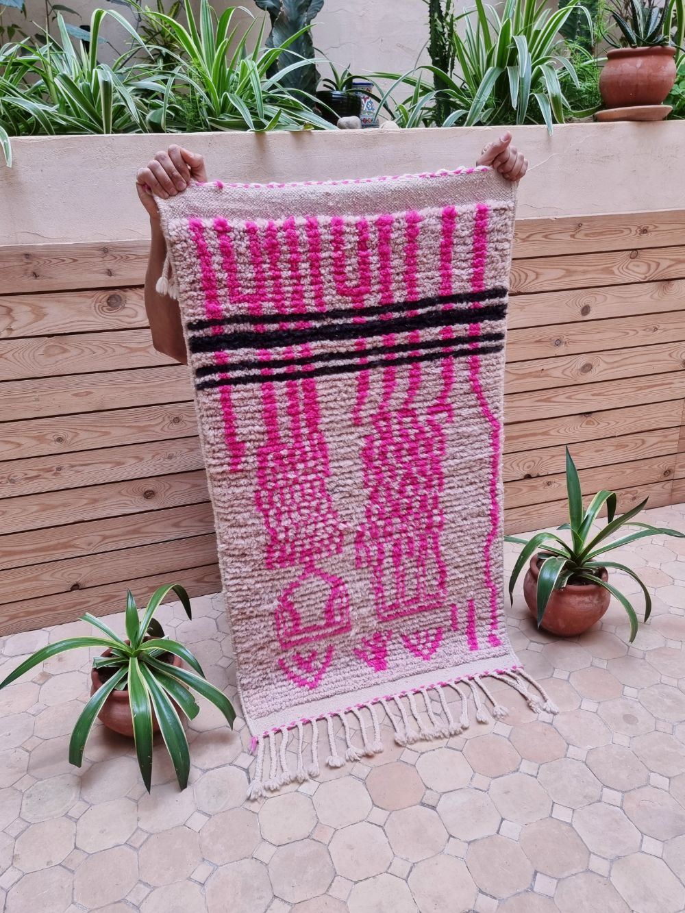 Moroccan Boujaad Rug 110x60cm