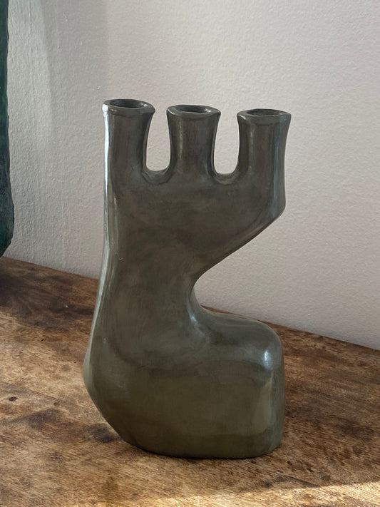 Tadelakt Ceramic Vase
