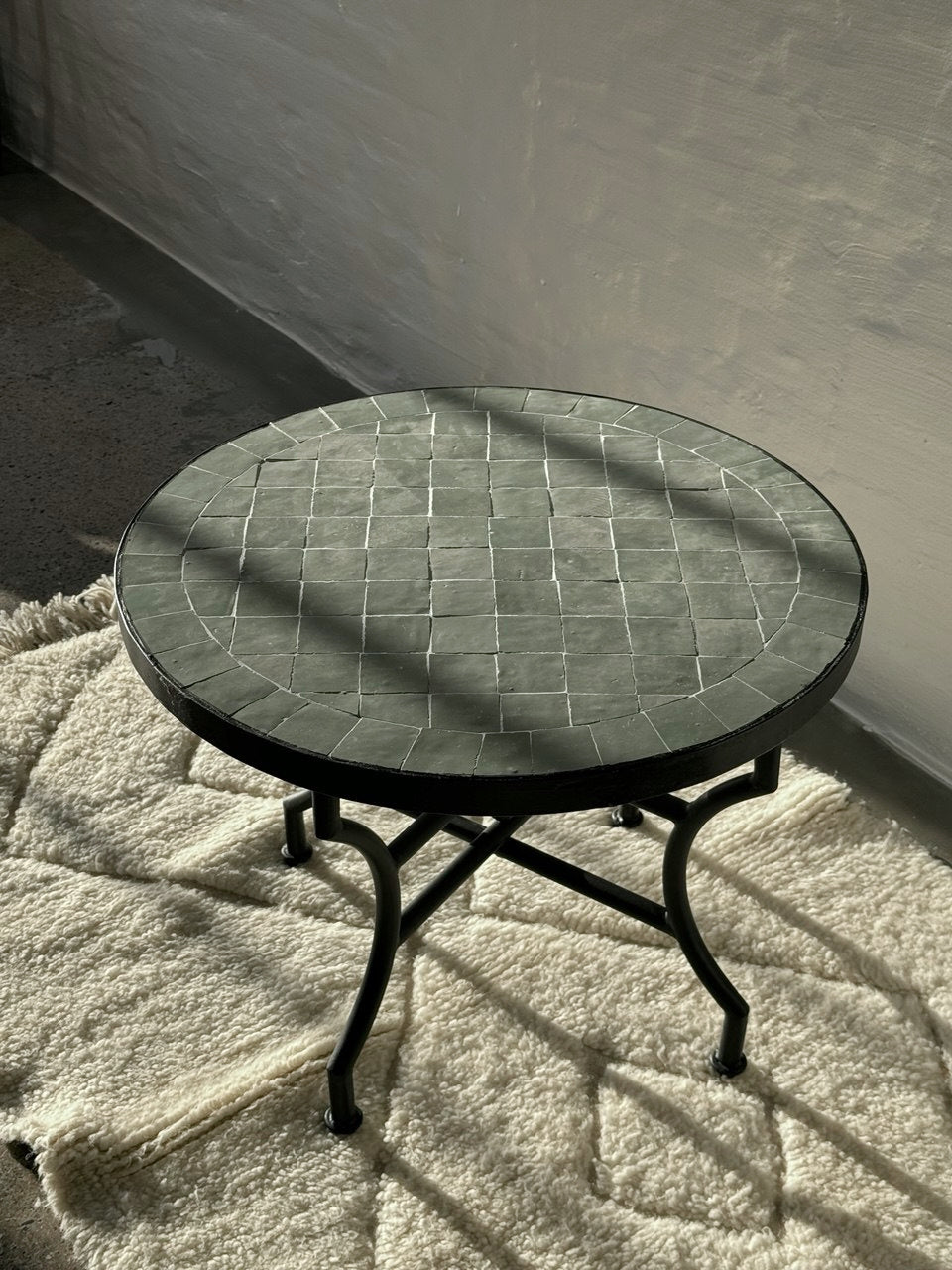 Mosaic Coffee Table Smoky Blue