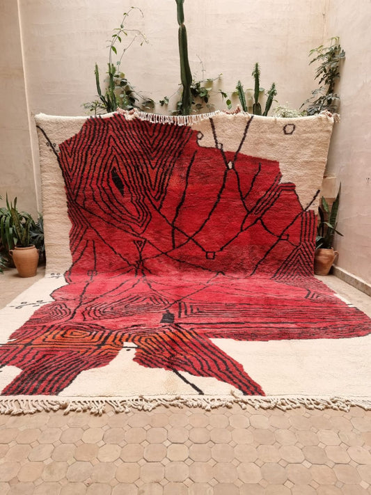 Moroccan Mrirt Rug 405x310cm