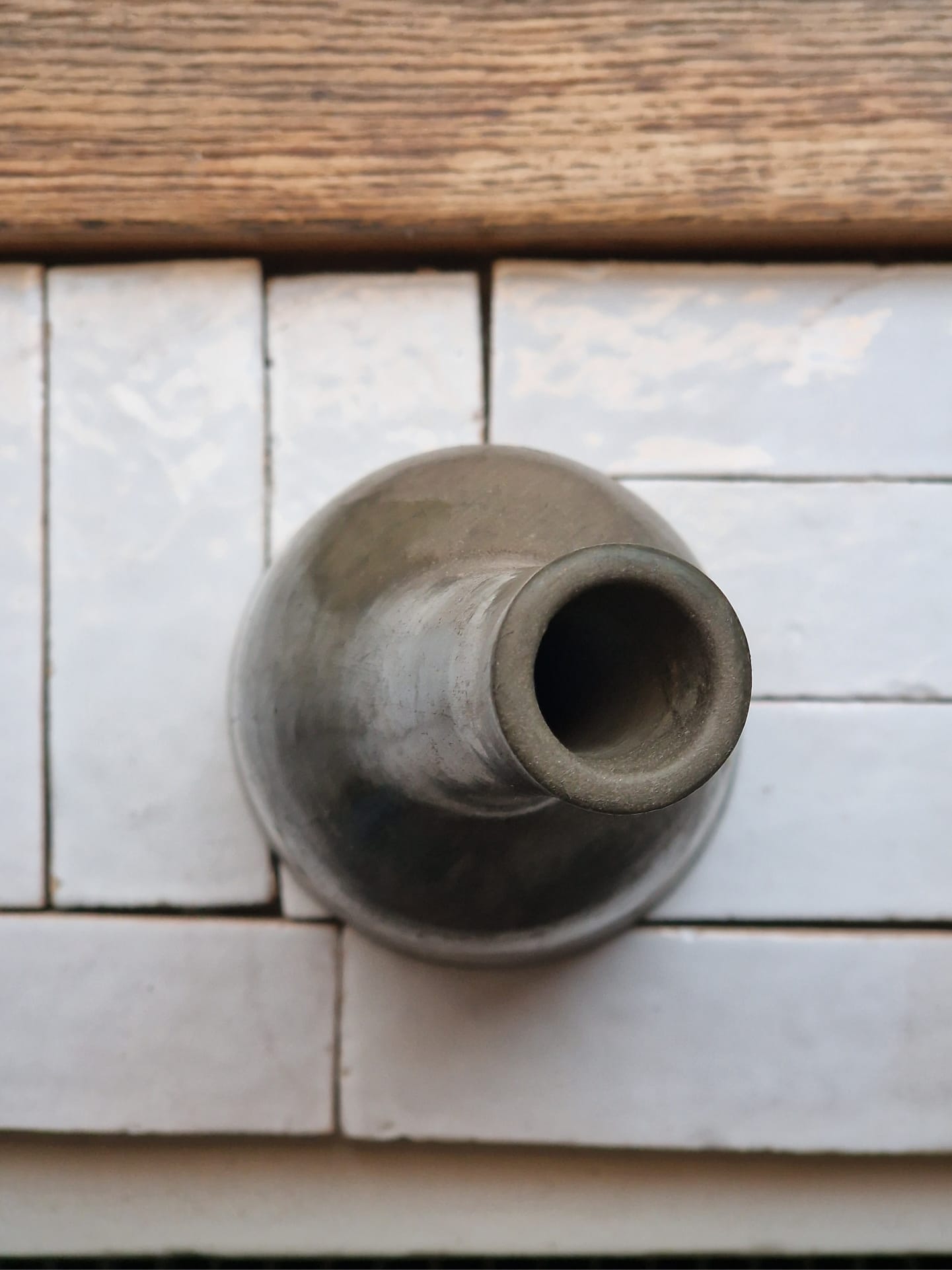 Tadelakt Ceramic Vase