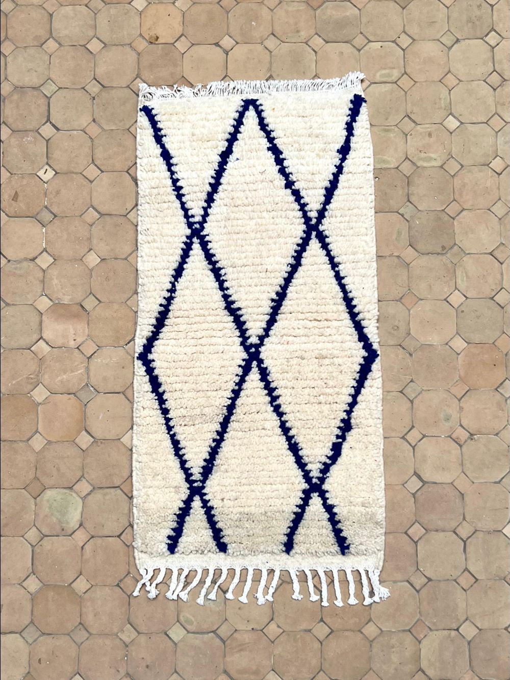 Moroccan Azilal Rug 100x50cm