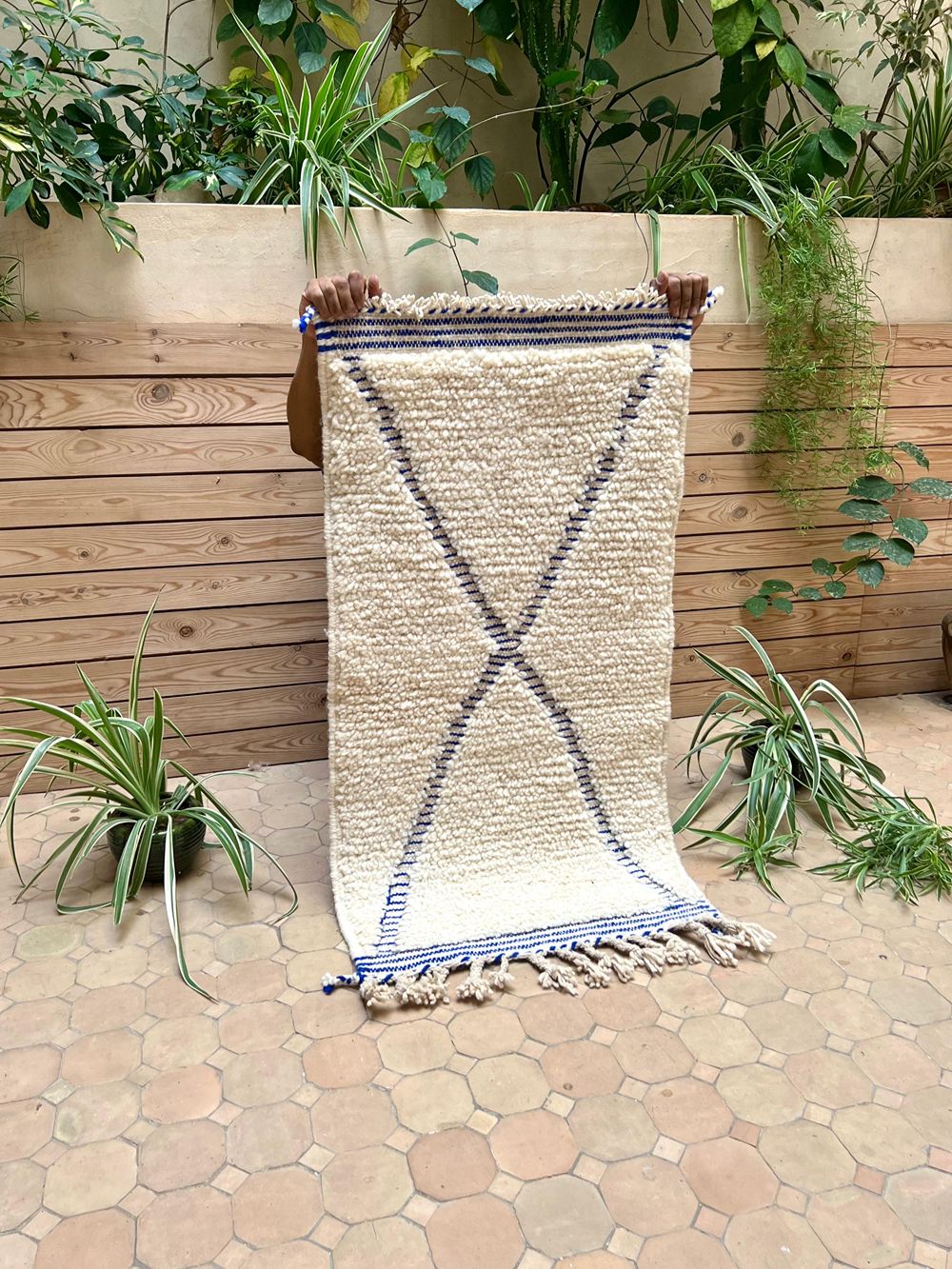 Moroccan Azilal Rug 110x60cm