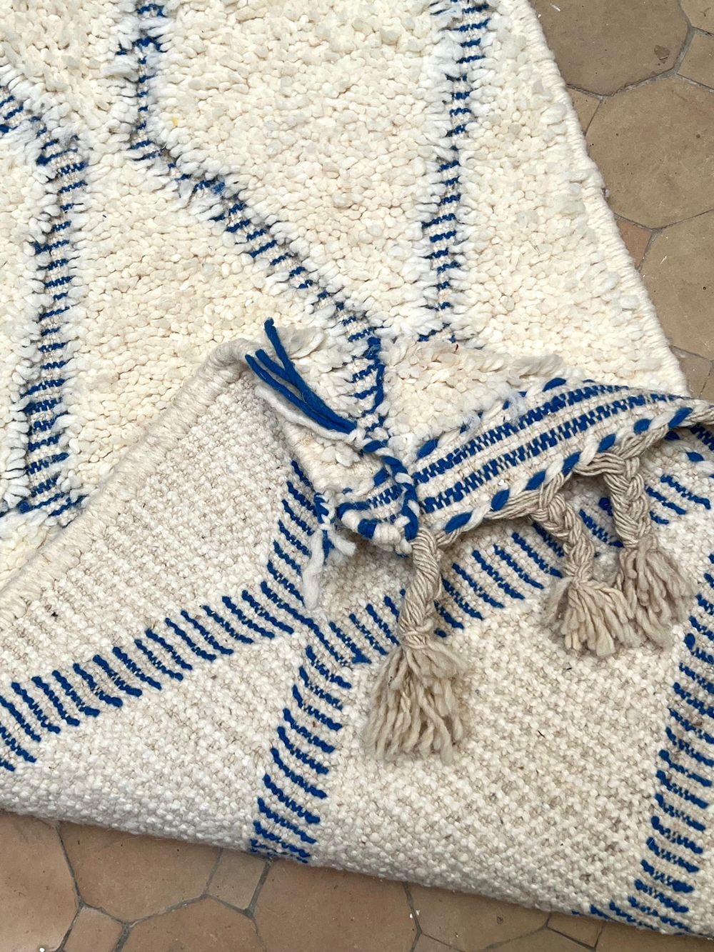 Moroccan Azilal Rug 115x60cm
