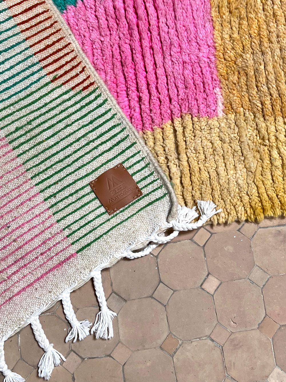 Marokkolainen käytävämatto Boujaad 220x75cm