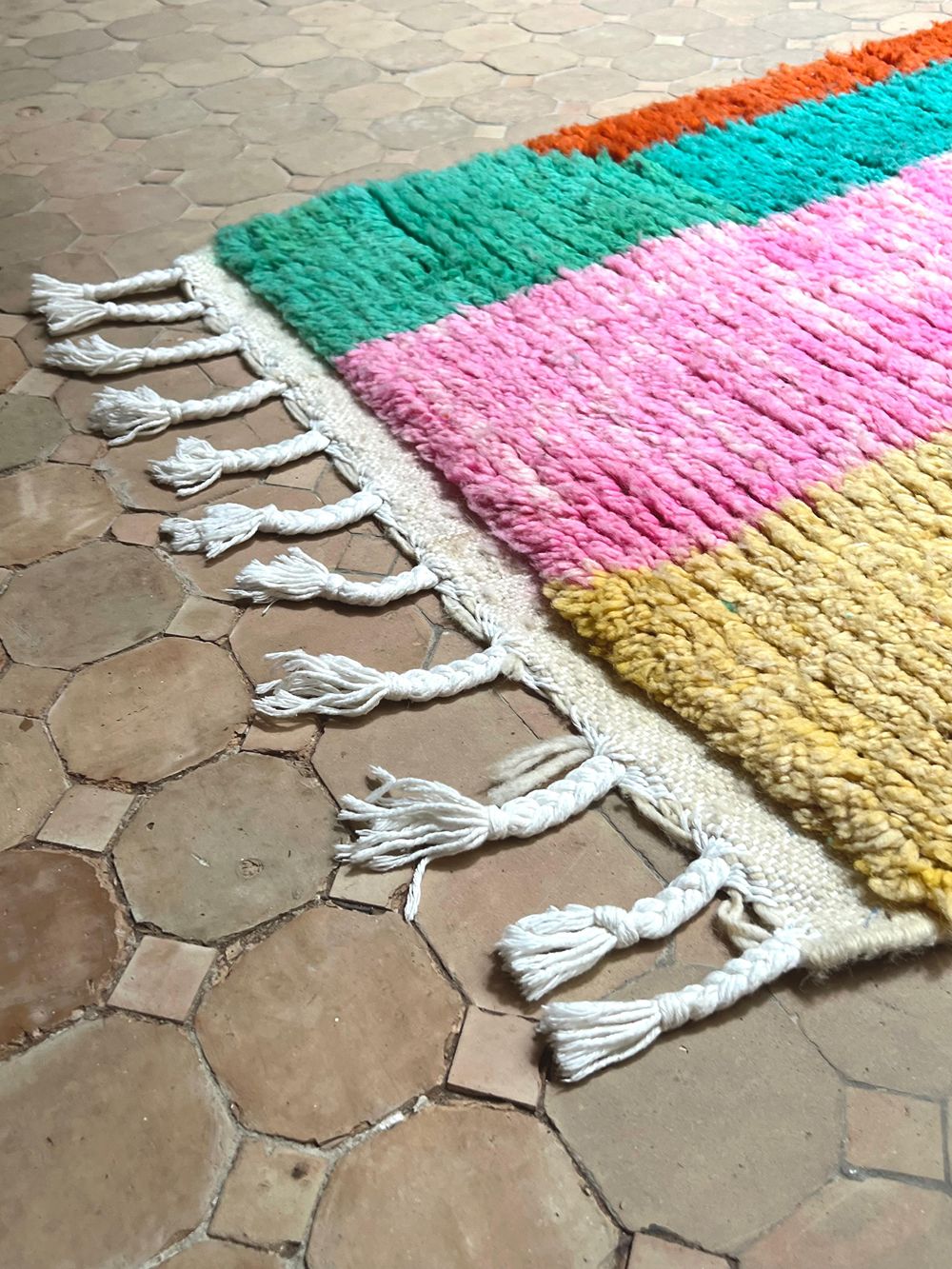 Marokkolainen käytävämatto Boujaad 220x75cm