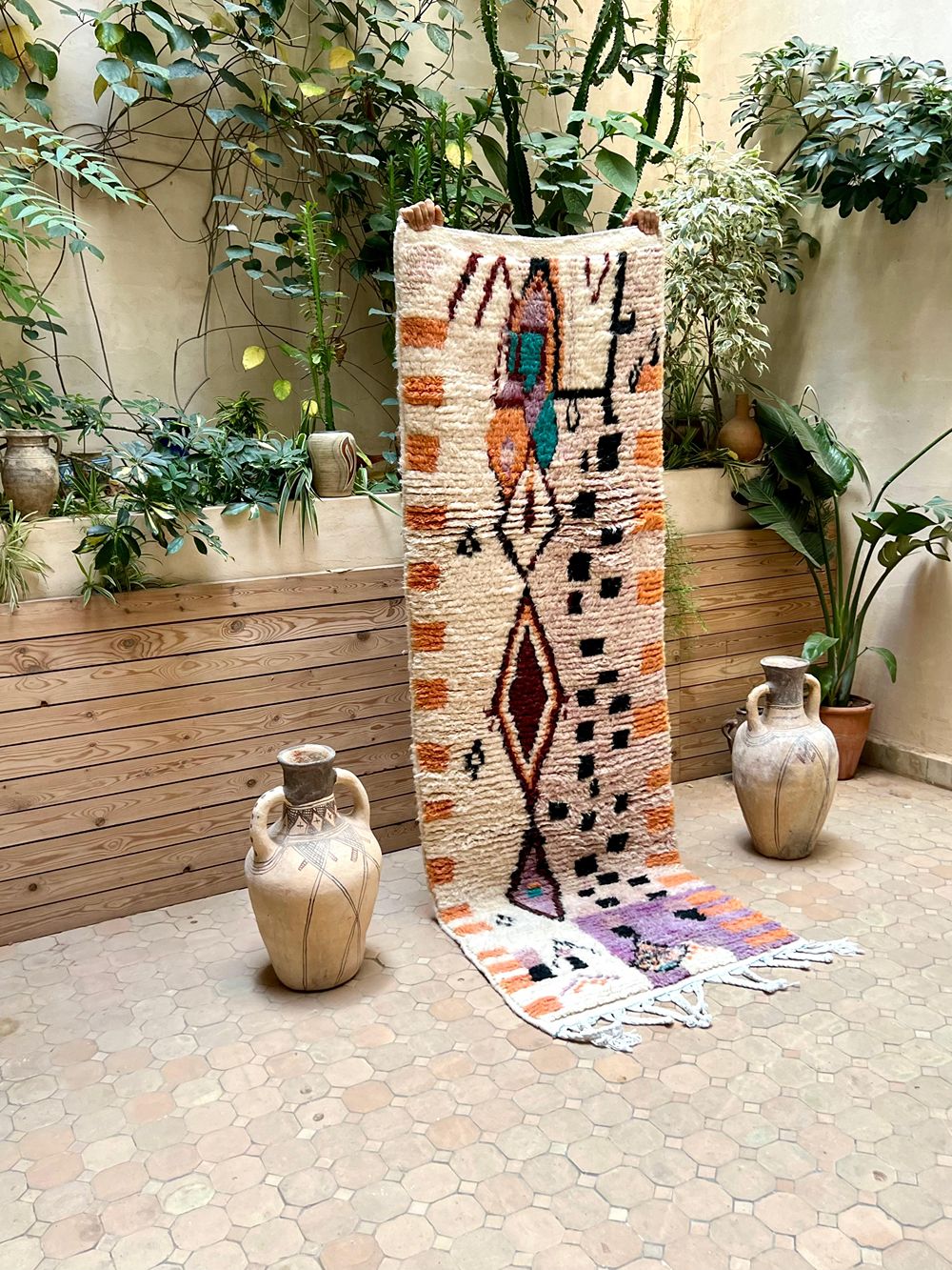 Moroccan Boujaad Runner 235x80cm