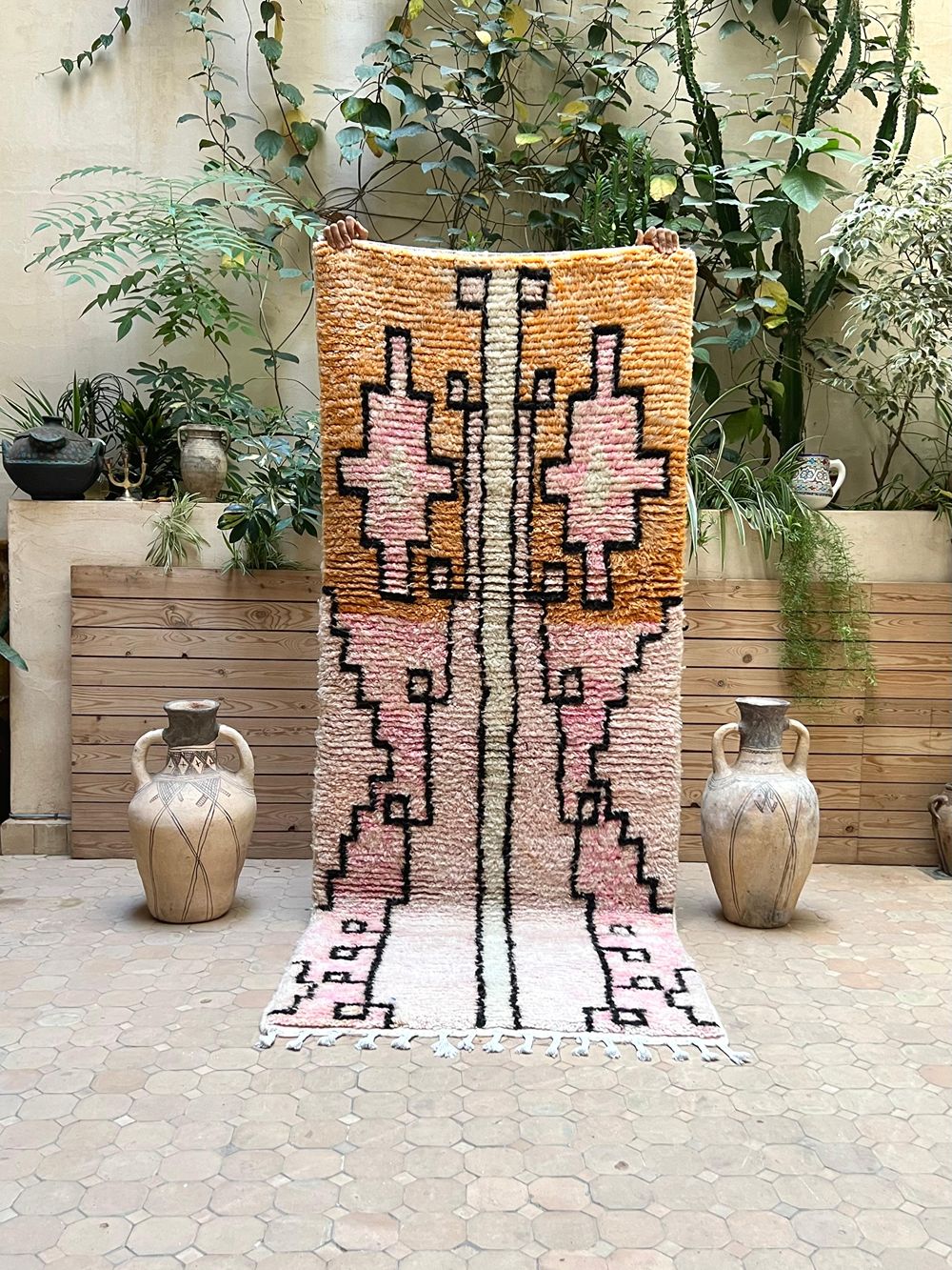 Moroccan Boujaad Runner 235x95cm