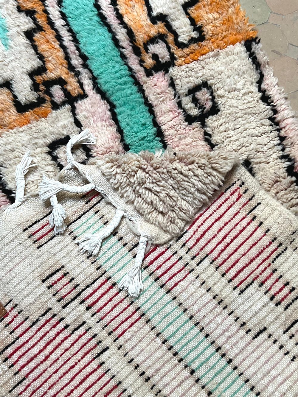 Marokkolainen käytävämatto Boujaad 240x75cm