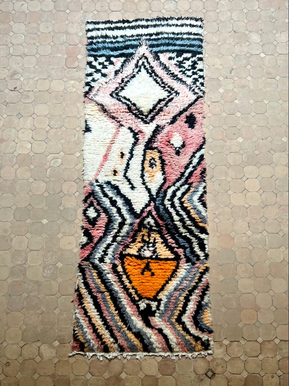 Moroccan Boujaad Runner 240x80cm