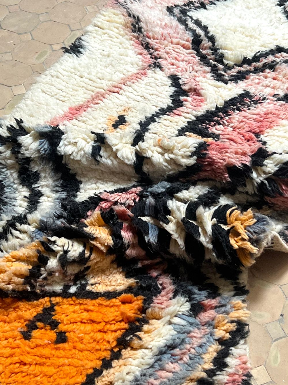 Moroccan Boujaad Runner 240x80cm