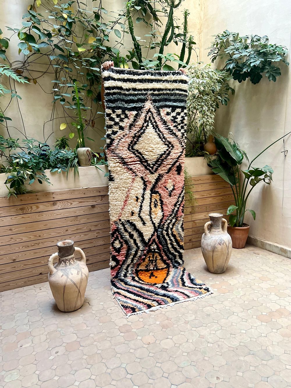 Moroccan Boujaad Runner 240x80cm