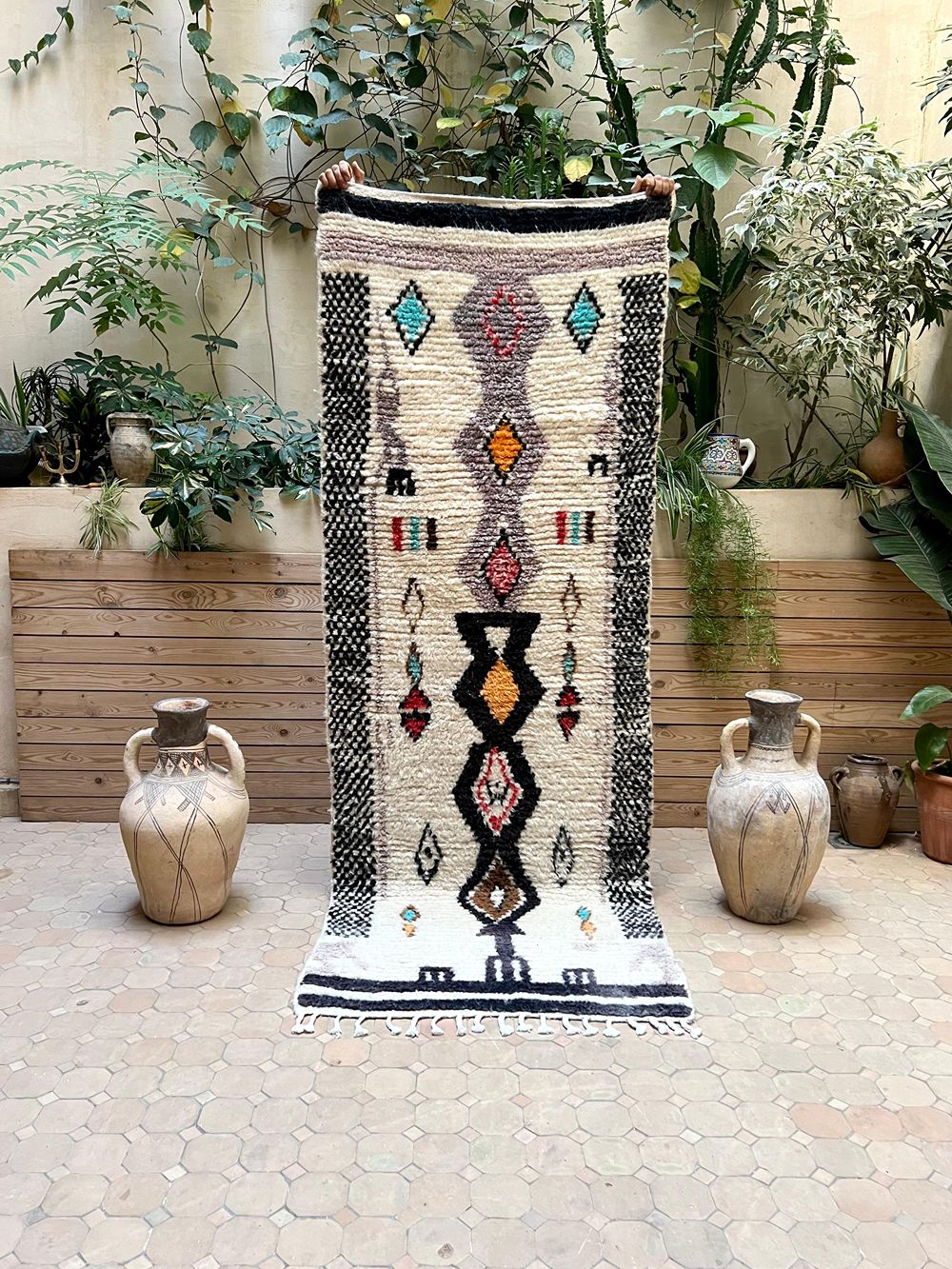 Moroccan Boujaad Runner 240x85cm