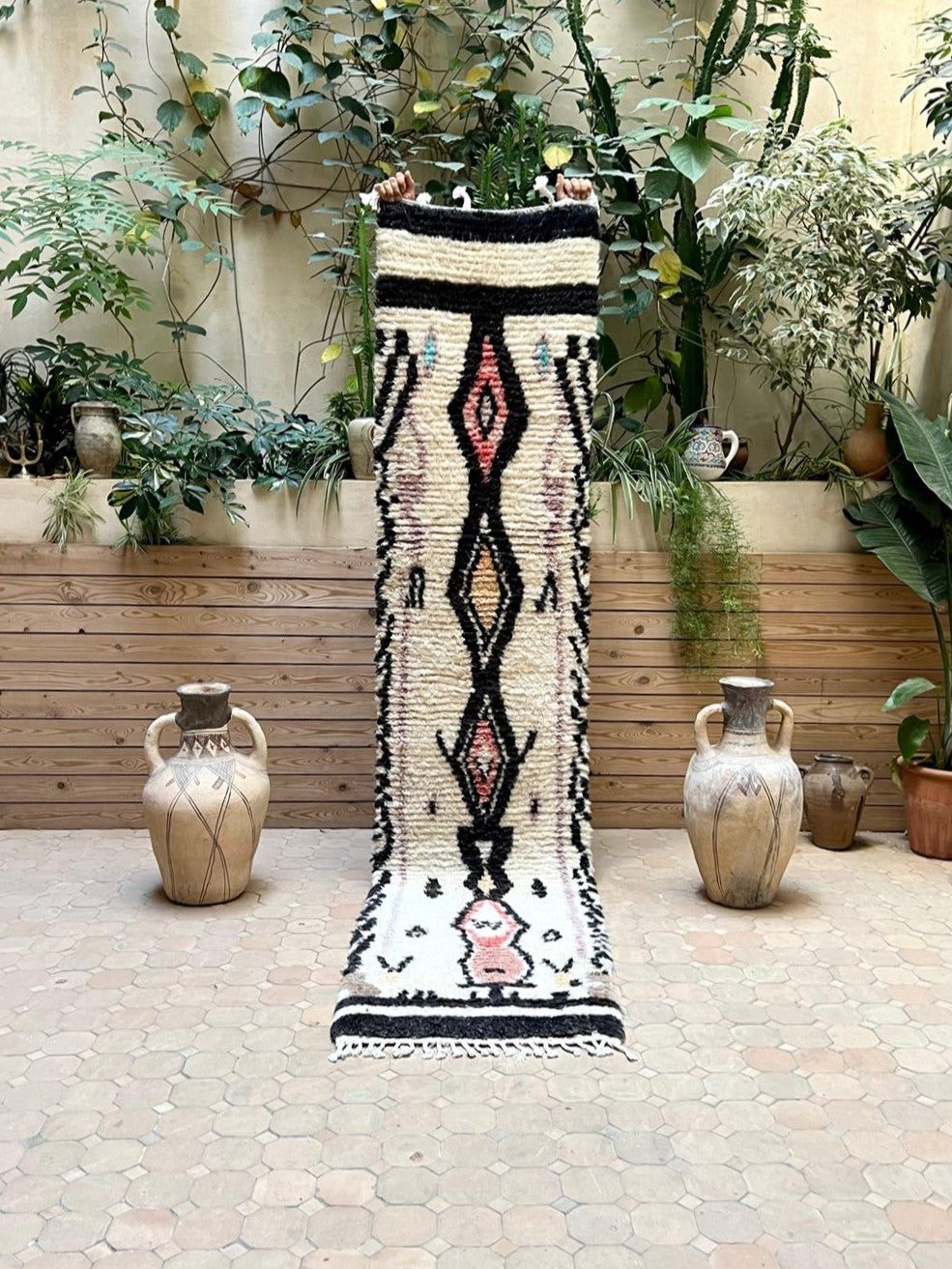 Moroccan Boujaad Runner 265x65cm