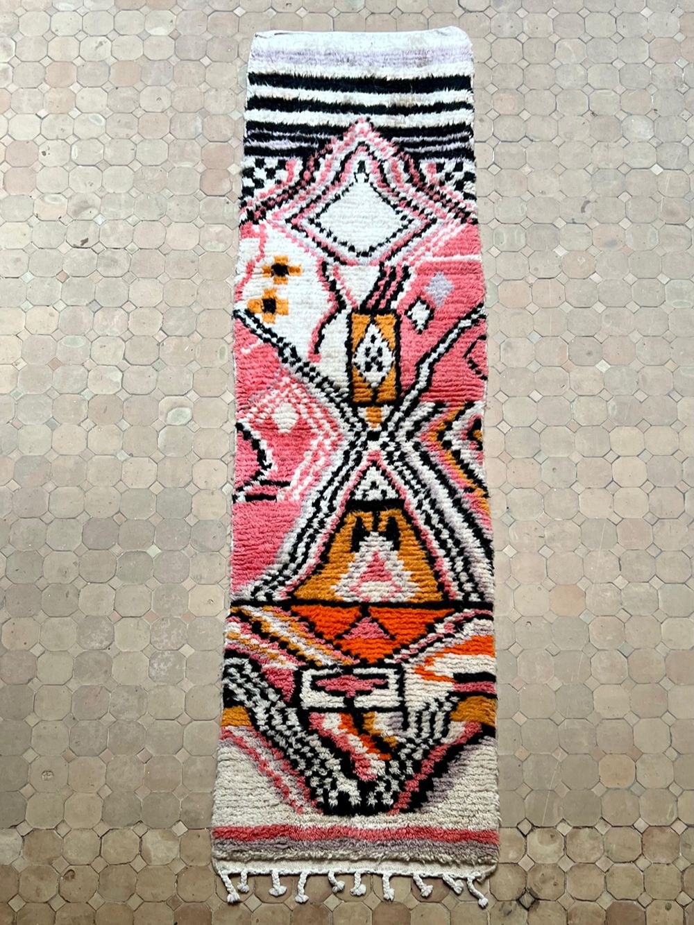 Moroccan Boujaad Runner 265x70cm