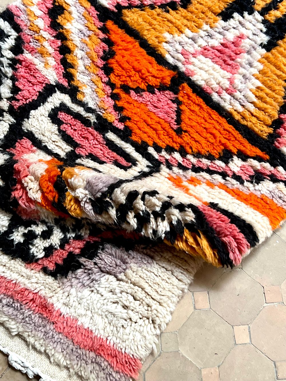 Marokkolainen käytävämatto Boujaad 265x70cm