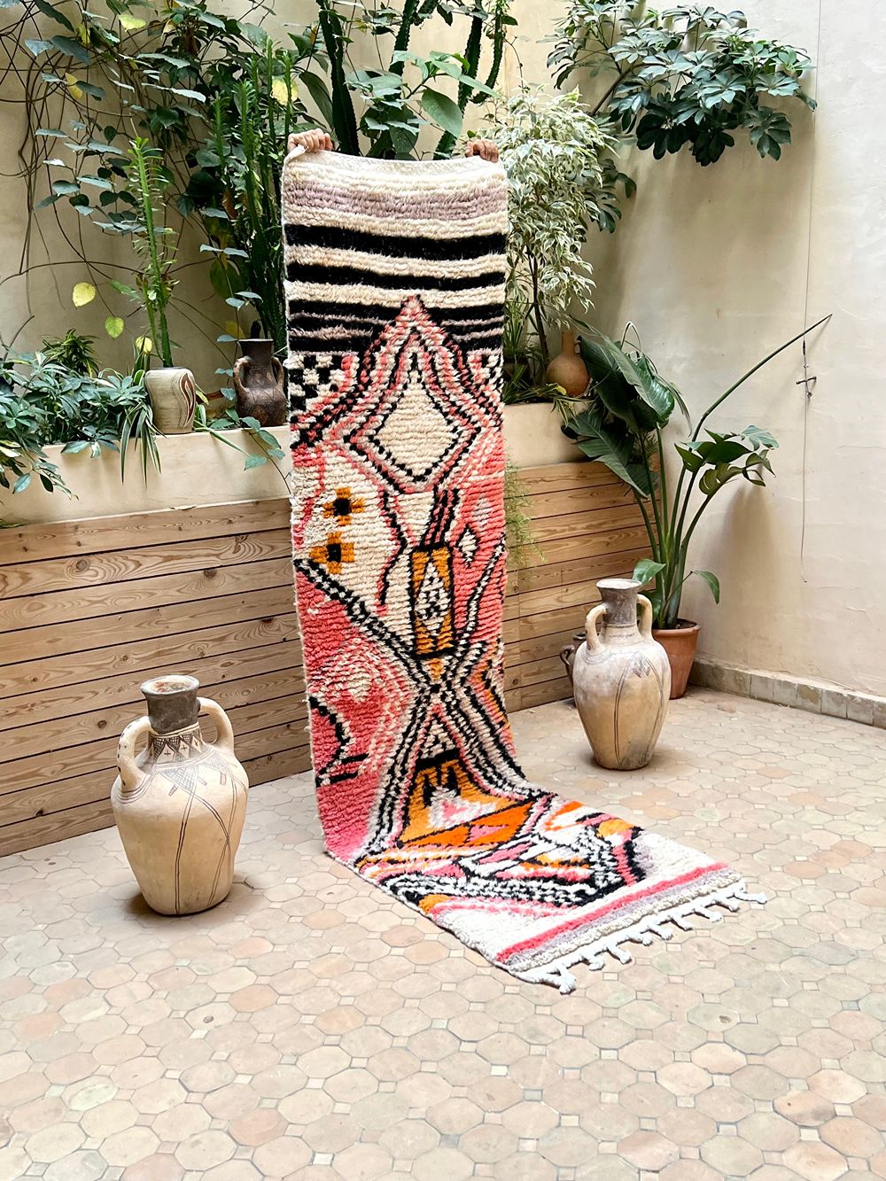 Marokkolainen käytävämatto Boujaad 265x70cm