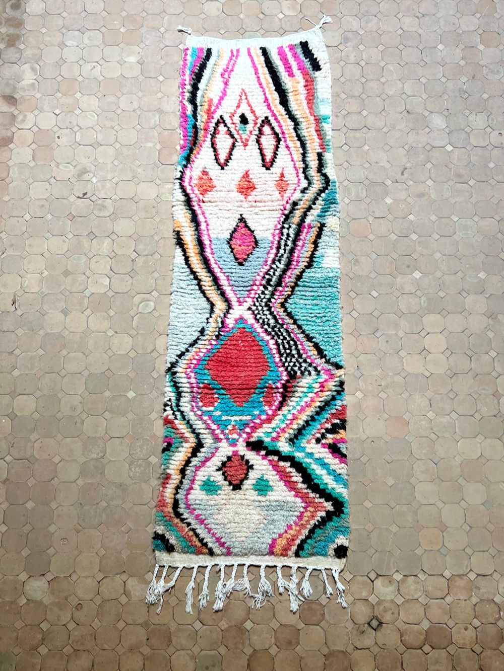 Marokkolainen käytävämatto Boujaad 265x75cm