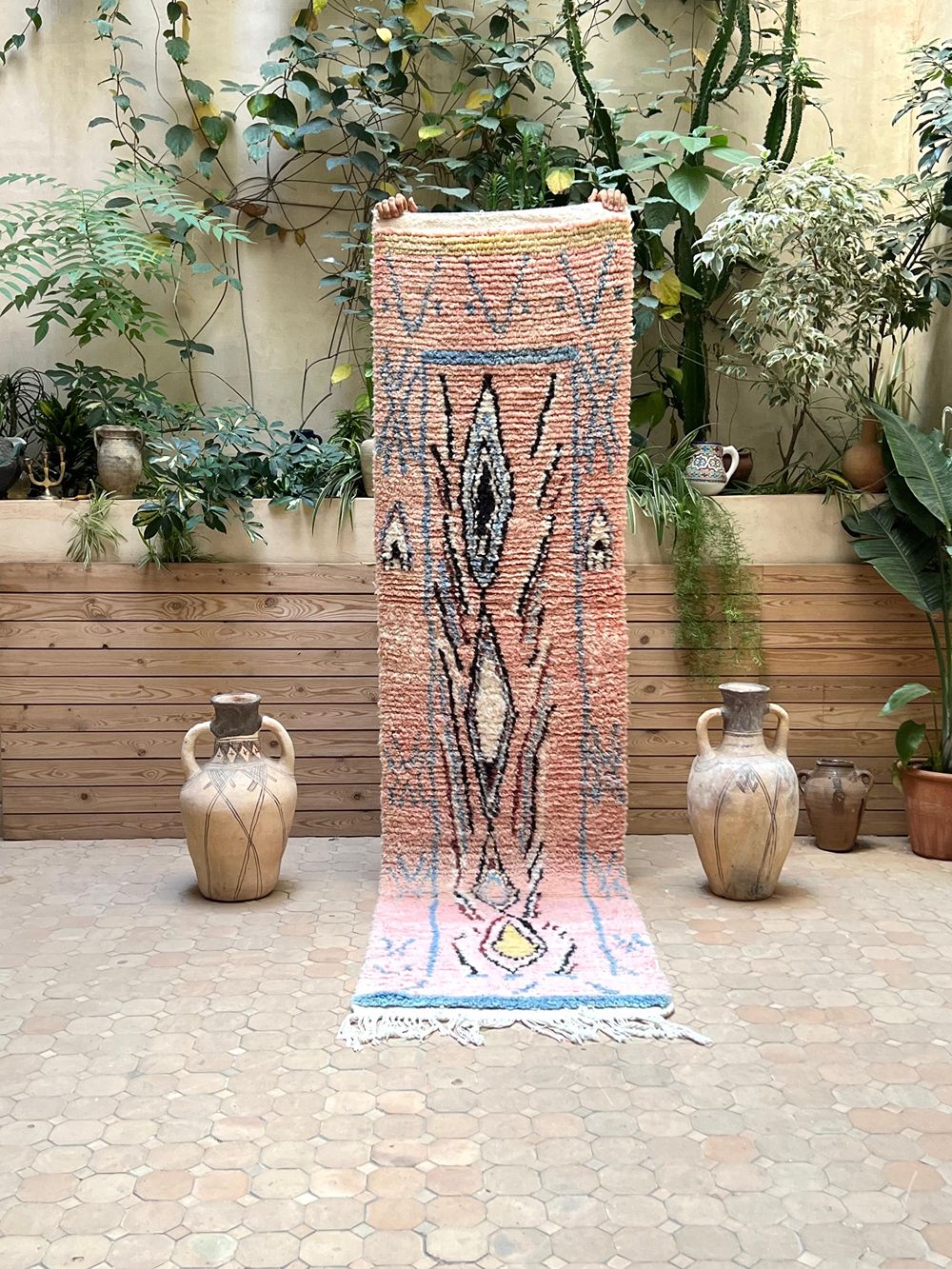 Moroccan Boujaad Runner 280x70cm
