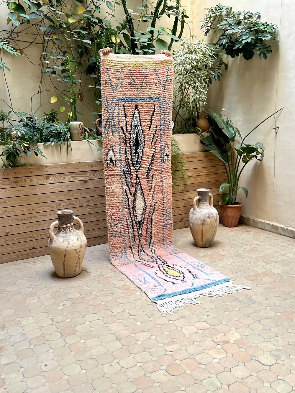 Marokkolainen käytävämatto Boujaad 280x70cm