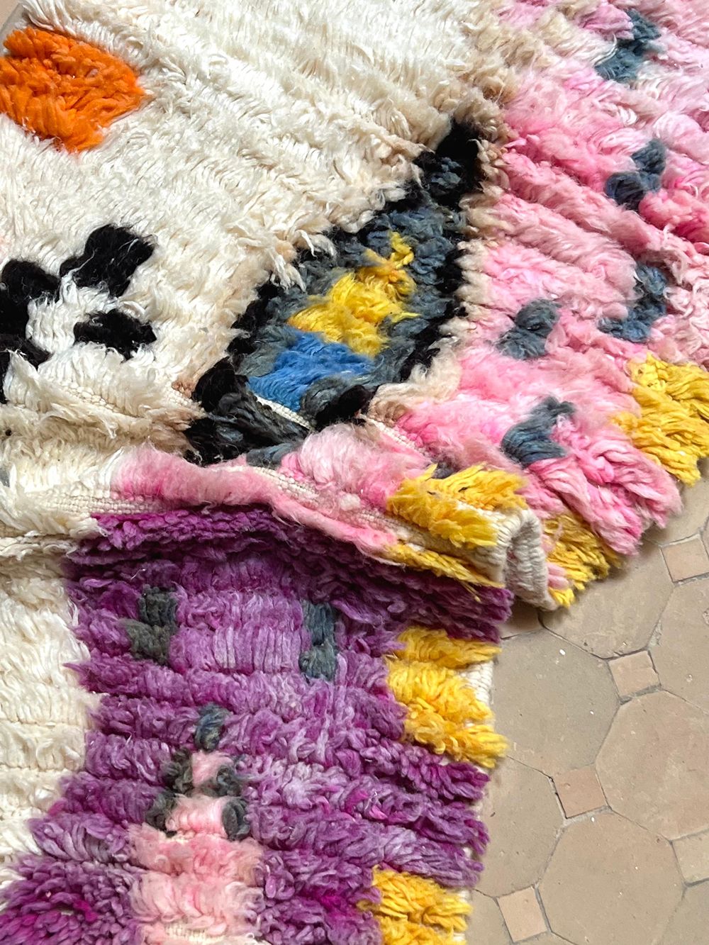 Moroccan Boujaad Runner 290x65cm