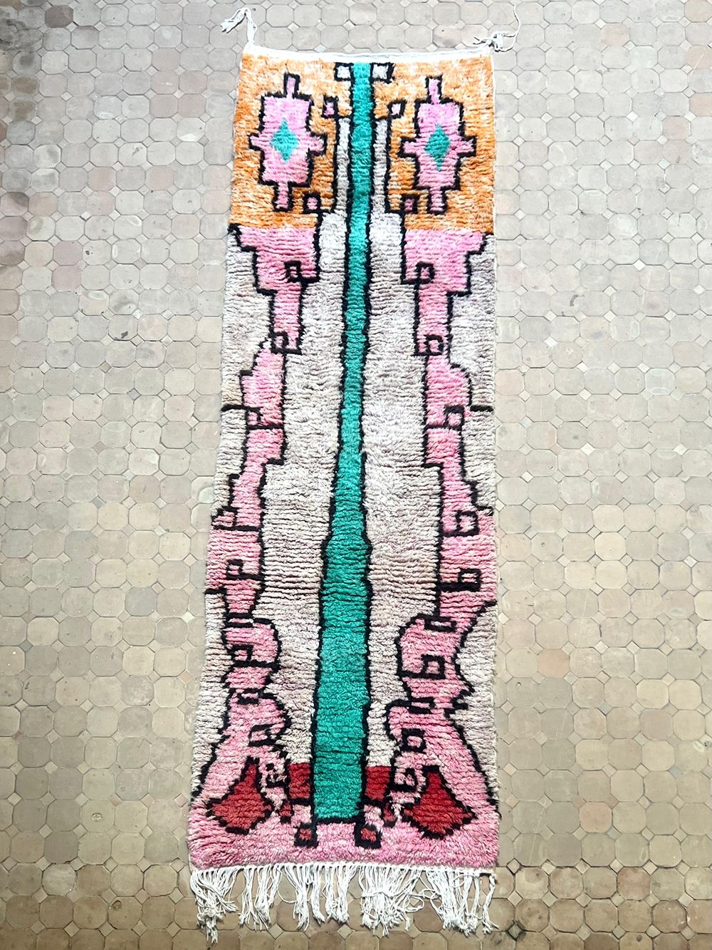Moroccan Boujaad Runner 290x85cm