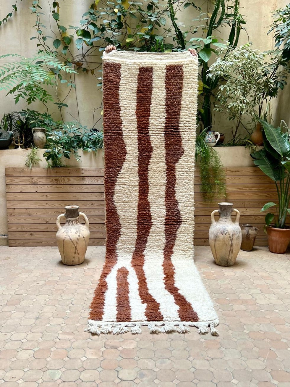 Moroccan Boujaad Runner 325x85cm