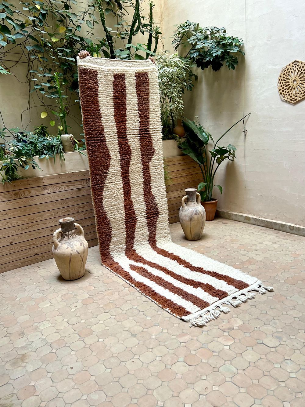 Moroccan Boujaad Runner 325x85cm