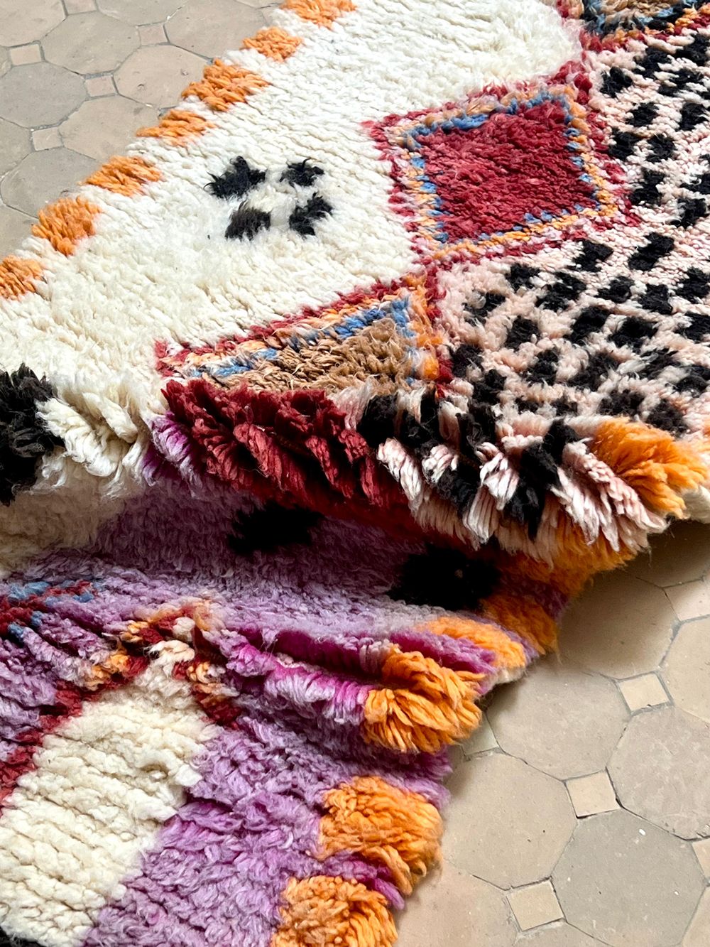 Marokkolainen käytävämatto Boujaad 365x70cm