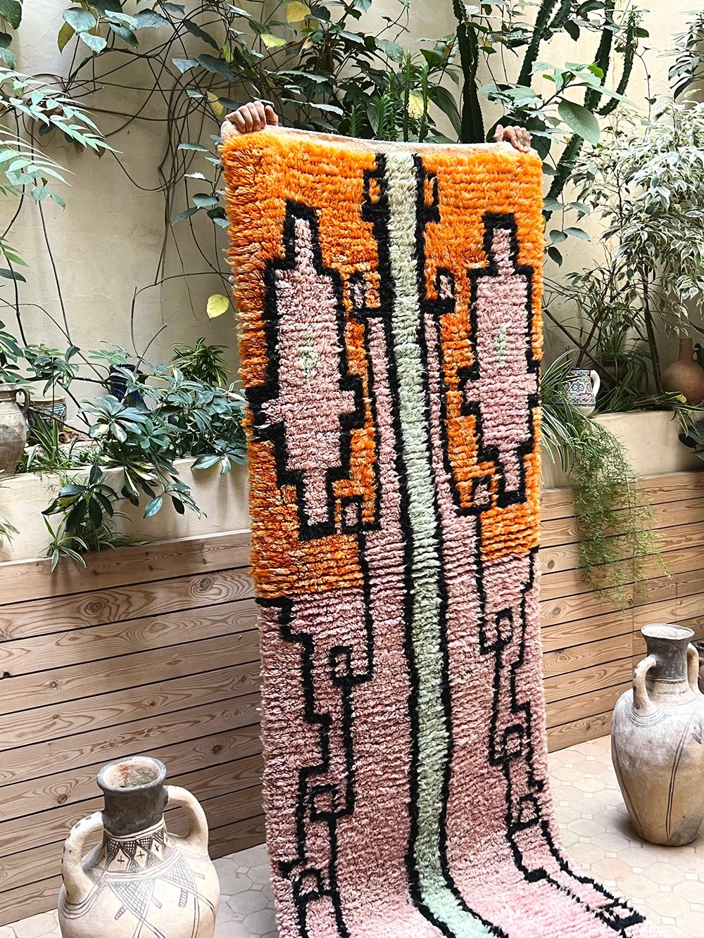 Marokkolainen käytävämatto Boujaad 425x80cm