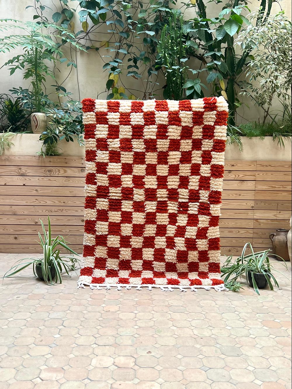 Moroccan Checkered Rug 150x100cm