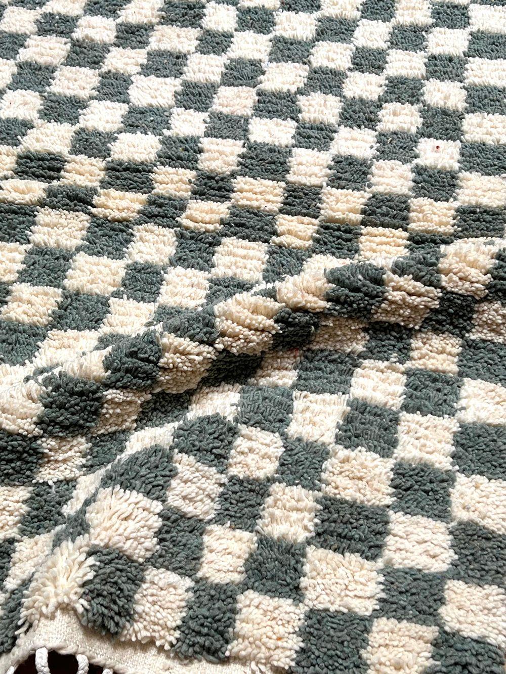 Moroccan Checkered Rug 155x105cm