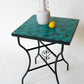 Mosaic Table Emerald Blue