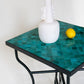 Mosaic Table Emerald Blue