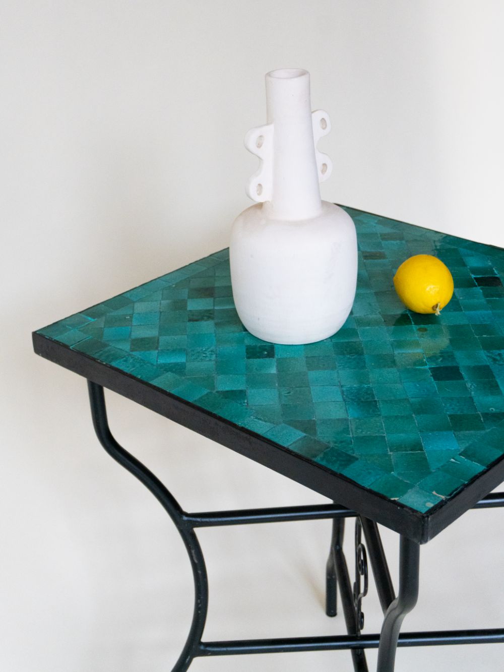 Mosaic Table Emerald Blue