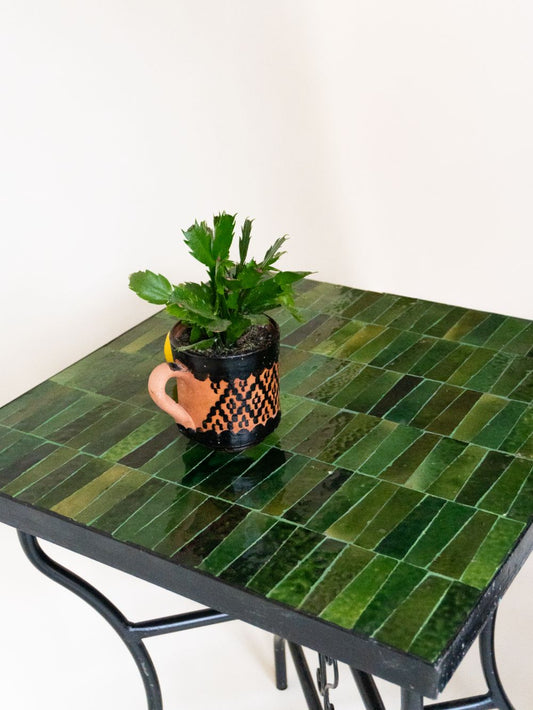 Mosaic Table Green Mint