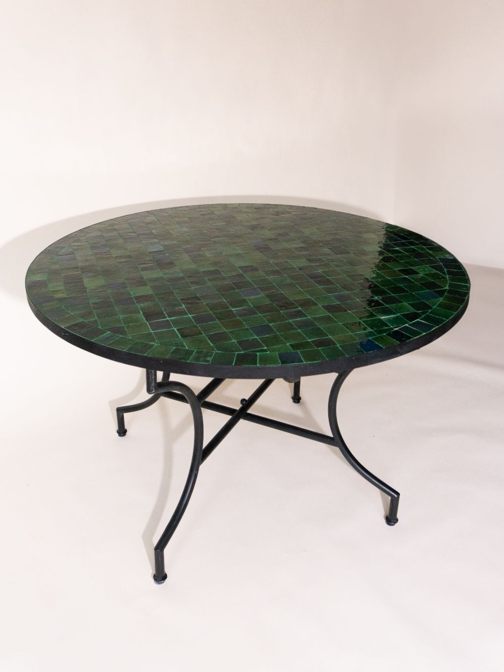 Mosaic Table Green Mint